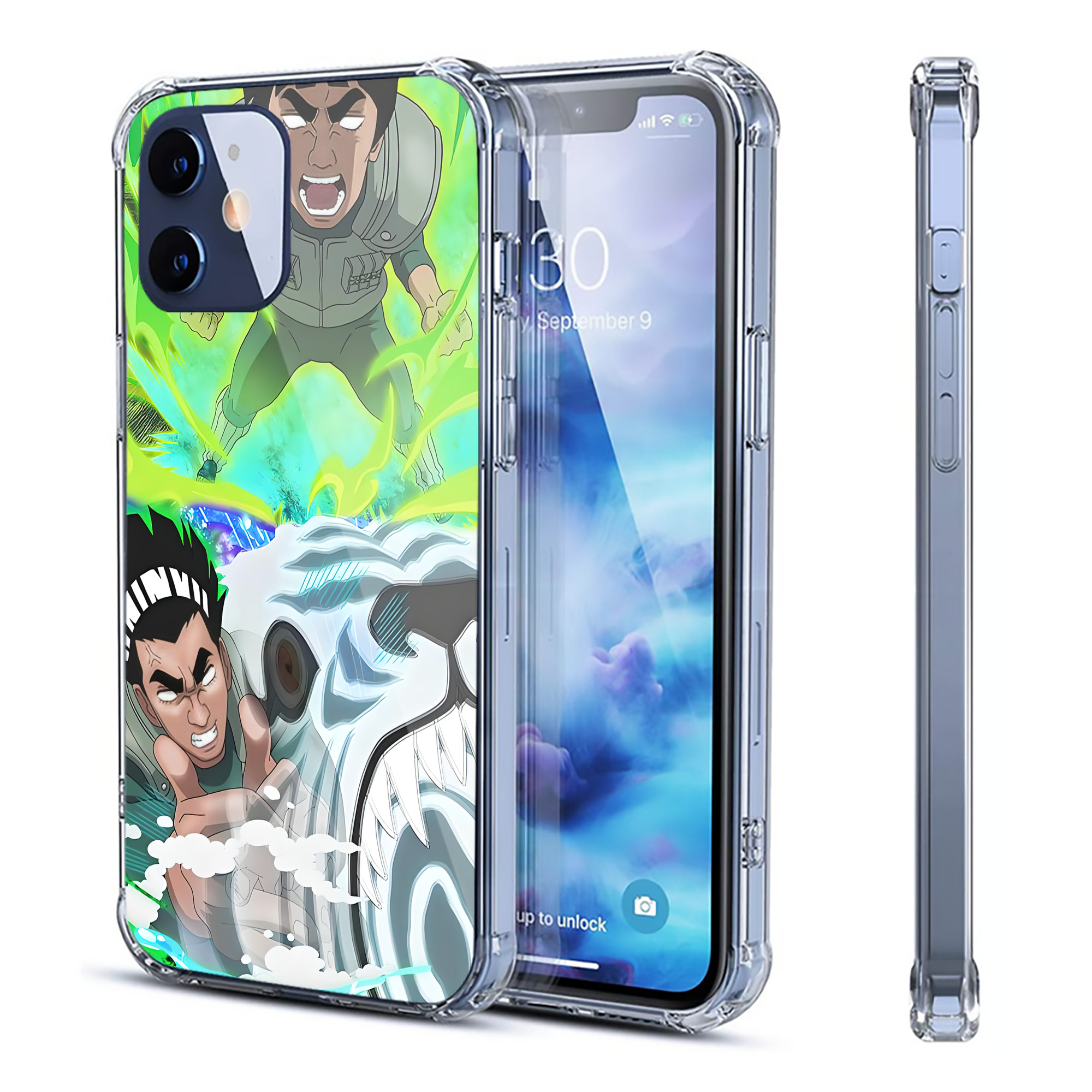 （画像用） NARUTO -ナルト- NARUTO -ナルト- 疾風伝 【iPhone 12シリーズ対応】透明スマホケース（クリアソフトケース）
